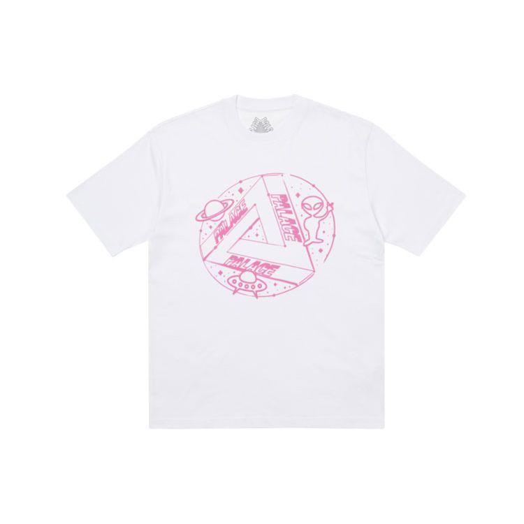 Футболка Palace Space Cadet Белая Унисекс Топы P22TS351 S