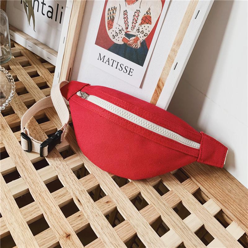 Stylish Korean Version Children's Shoulder Bag Cute Mini Waist Bag For Kids