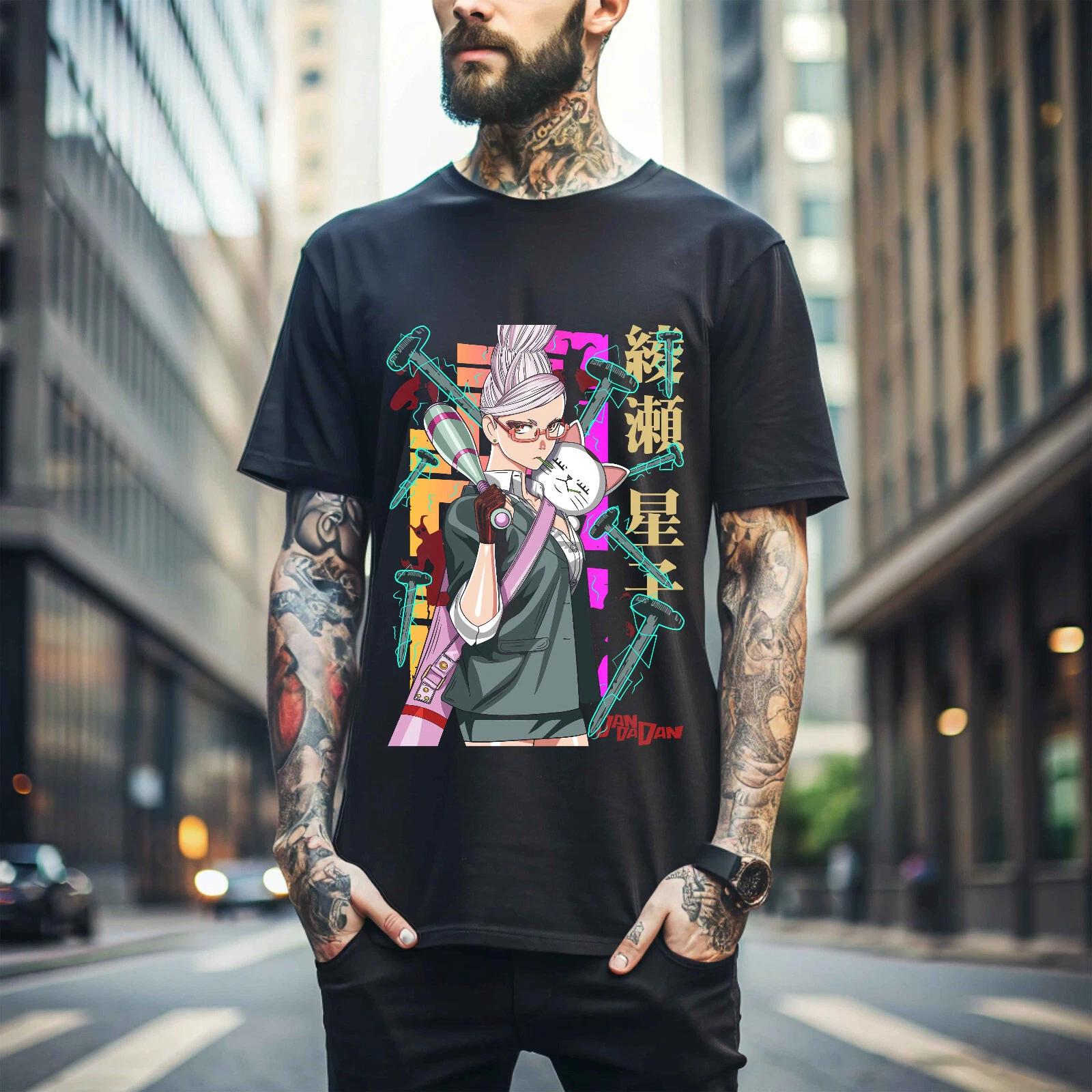 

MENS WOMENS Seiko Ayase T-shirt Dandadan Cosplay Momo Anime Gift Exclusive Shirt Gift 236 S