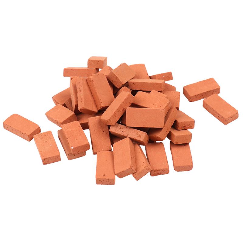 50 Stücke 1/16 Miniatur Simulation Ziegel Diy Sand Tisch Diorama Landschaft Landschaft