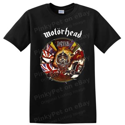 Motörhead 1916 Okładka Albumu Grafika War Pig Koszulka Heavy Metal Rockowy Zespół Koszulka