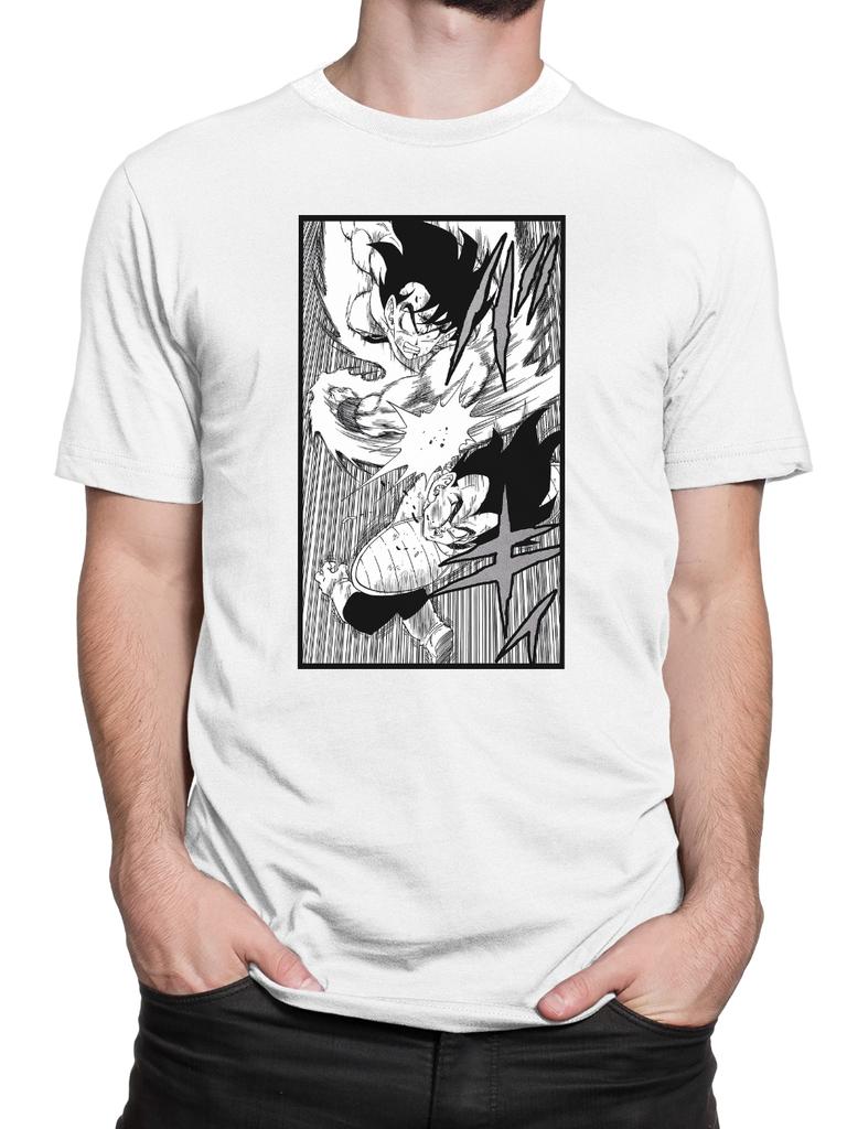 Dragon Ball Son Goku Vegeta Pánské Dámské Letní Tričko Harajuku Krátký Rukáv Volné Oversized Ležérní Fitness Pohodlné Y2k Top Anime