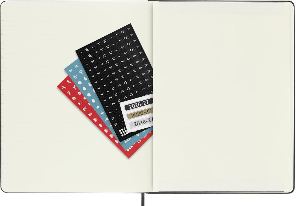 Moleskine 2026 18 Month Weekly Diary XL Hard Cover black DHB18WN4Y27