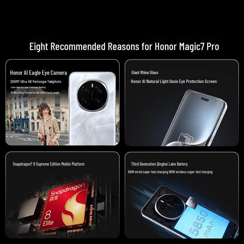 Honor Magic7 Pro 5G AI Smartphone (CN Version)