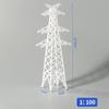 1 stk 1:100/1:200 Højvoltsmast Modellering Jernbane Tog Sandbord Scene Layout Samling Legetøj Mini Model Elektrisk Kraftmast