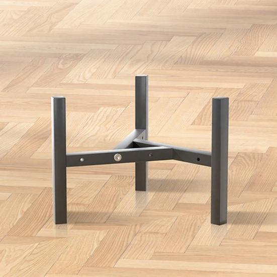 Flowerpot Stand Adjustable Metal Plant Stand Outdoor Indoor Heavy Duty Triangular Structure Non-Slip Feet Pot Plant Holder