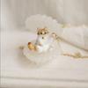 Metal Chain Cat Pendant Necklace 18K Gold Plated Animal Pendant Choker  Gifts