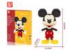 Mickey Mouse Diamond Blocks Micro 3D Model Classic Cartoon Stitch Mini Building Bricks Figures For Bricks Toys