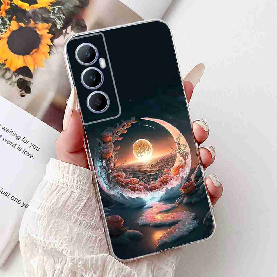 For Realme C65 Case Cute Cartoon Butterfly Cover Soft Silicone Phone Case Fundas For Realme C 65 C65 RealmeC65 4G Bumper