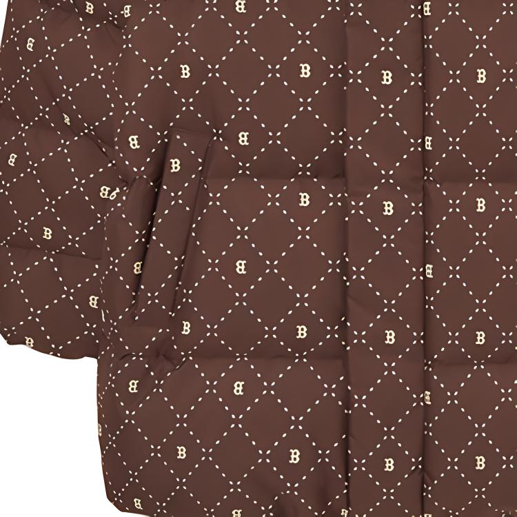 New MLB New York Yankees FW23 Down Jacket Unisex Dark Brown 3ADJM0336-43BRD