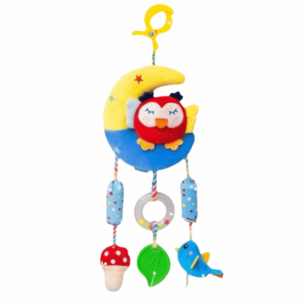 Grab Ability Training Stroller Hanging Toys Bell Toys Infant Crib Pendant  Stroller Use