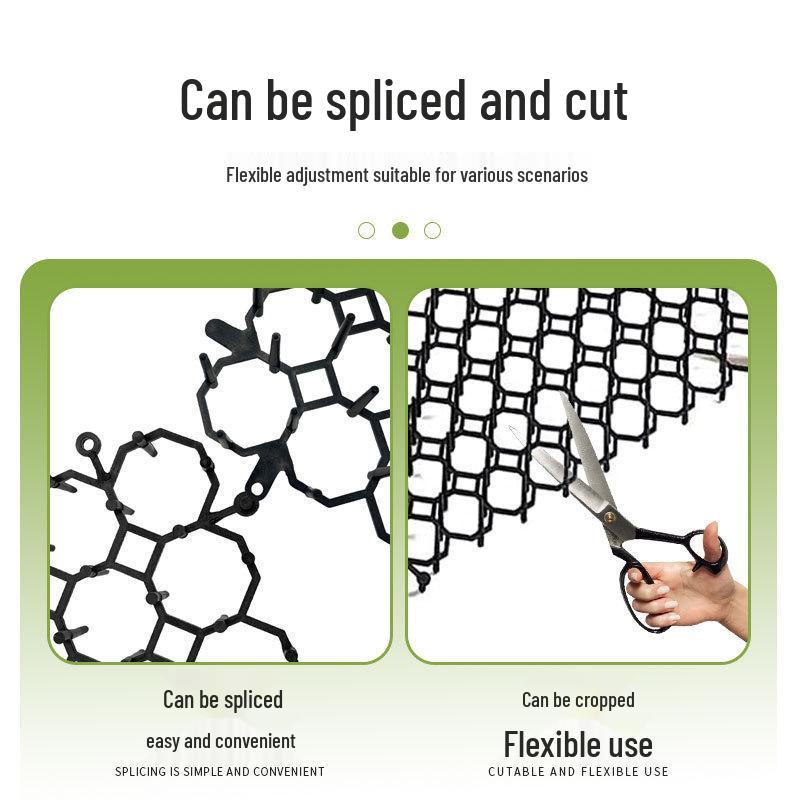 Cat & Dog Repellent Spike Mat: Anti-Climb, Anti-Mess, Cuttable for Custom Fit - Keeps Pets & Strays Away