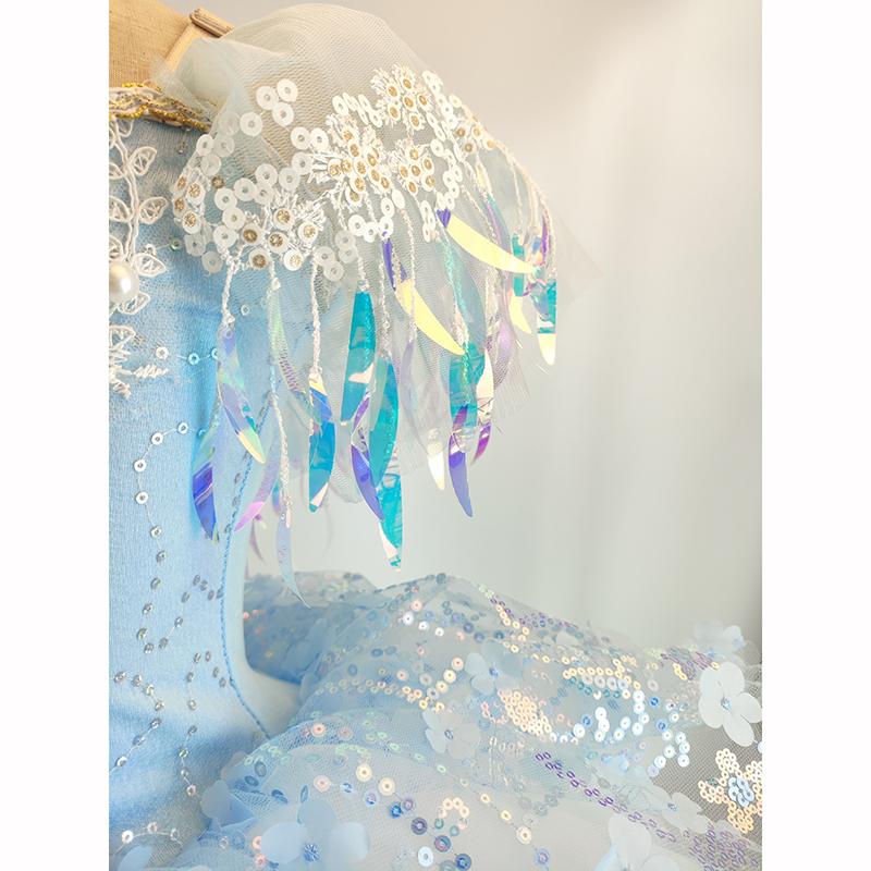 Sommer Ballett Tanzkleid Mädchen Tutu Mädchen Kleider Kostüm Babykleidung Robe Fille Kinder Outfit Kinder