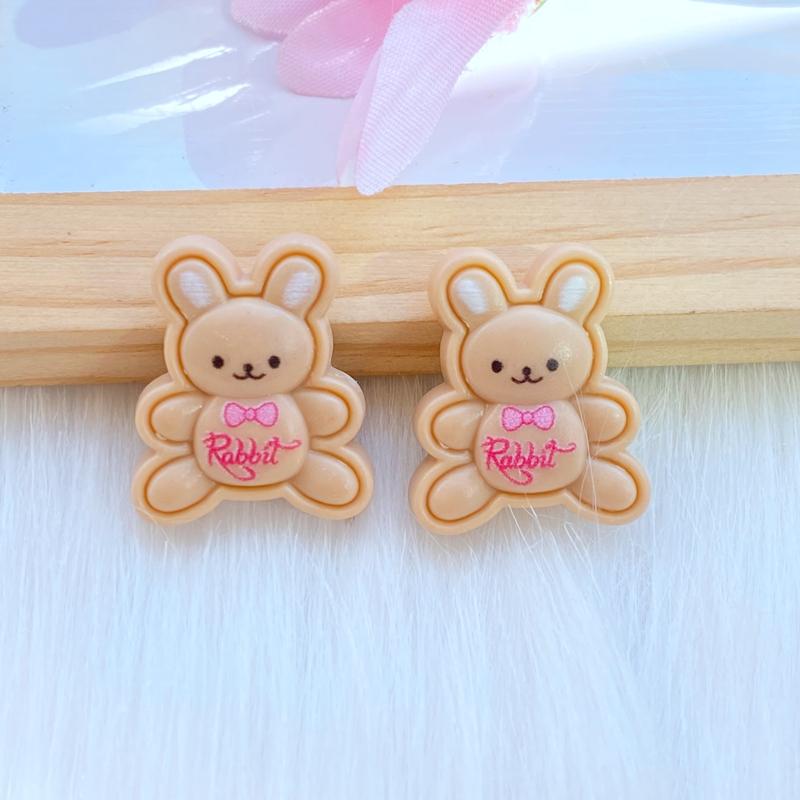 

20pcs New Mixed Cute Mini Rabbit Flat Back Cabochon Crafts Clothing DIY Scrapbooking Accessories