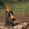 Collapsible Combustion Stove, Portable Stainless Steel Wood Burning Stove, Stable   for Pots, Big   Power, Fuel Efficient, Collapsible and P