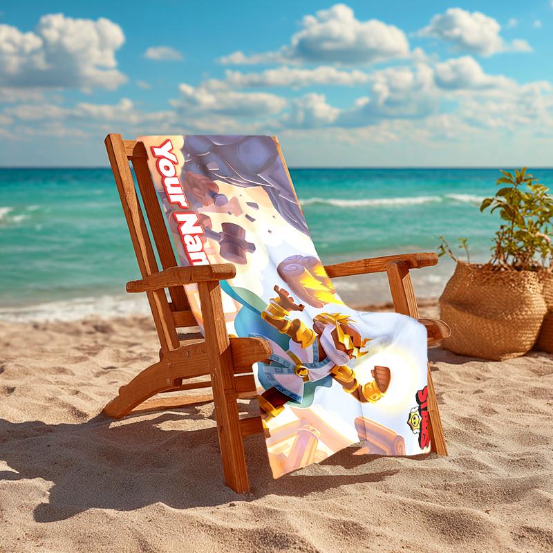Custom 1Pc Brawl Stars Epic Hero Beach Towel Quick Dry Multiuse For Beach Pool Gym Yoga Home Travel Christmas Halloween Xmas Gift Q170