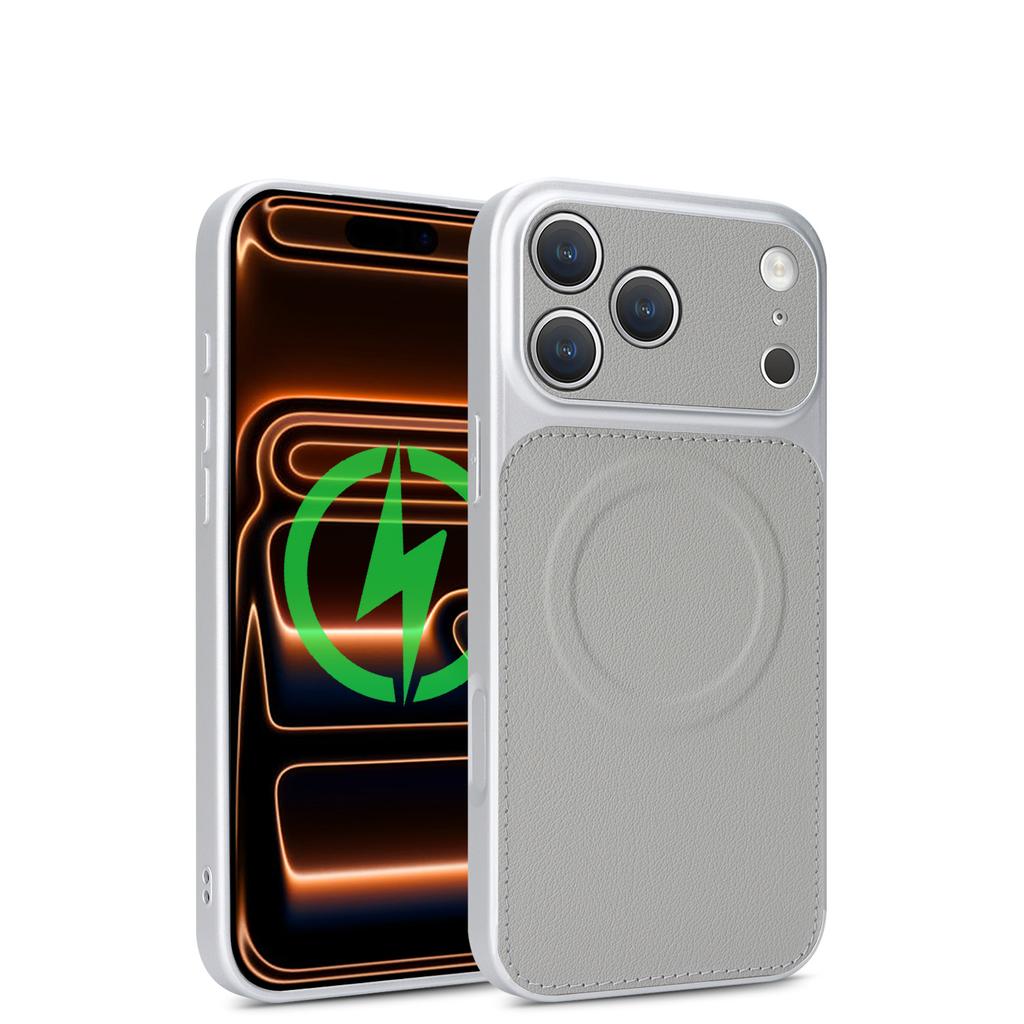 Applicable to iPhone17 mobile phone case 16Pro second sticker, magnetic wireless charging, anti-drop protective case 15Plus