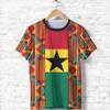 Ghana Flag Map 3D Printed T Shirt For Men Clothes Casual Kids T-Shirt GHA National Emblem Tshirt Sport Male Jersey Africa Tops