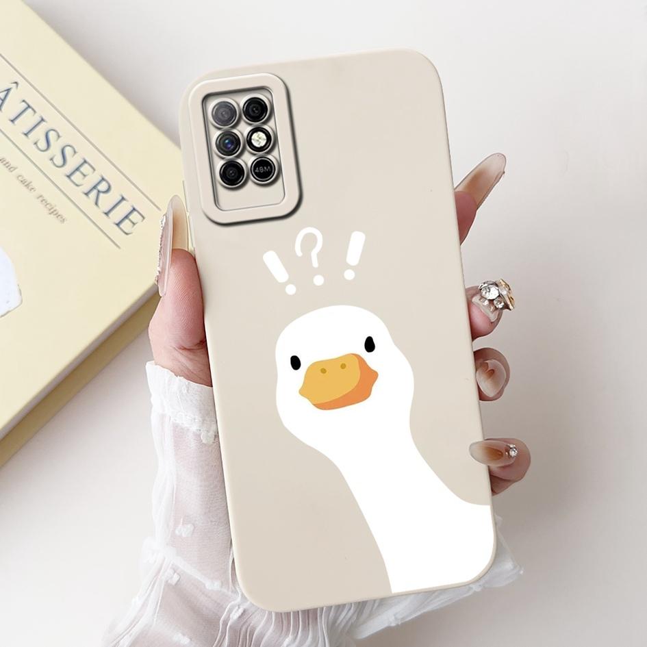 For Infinix Note 8 8i 2020 Case Lovely Astronaut Soft Silicone Funda Shockproof Matte Cover For Infinix Note8 Note8i Phone Cases