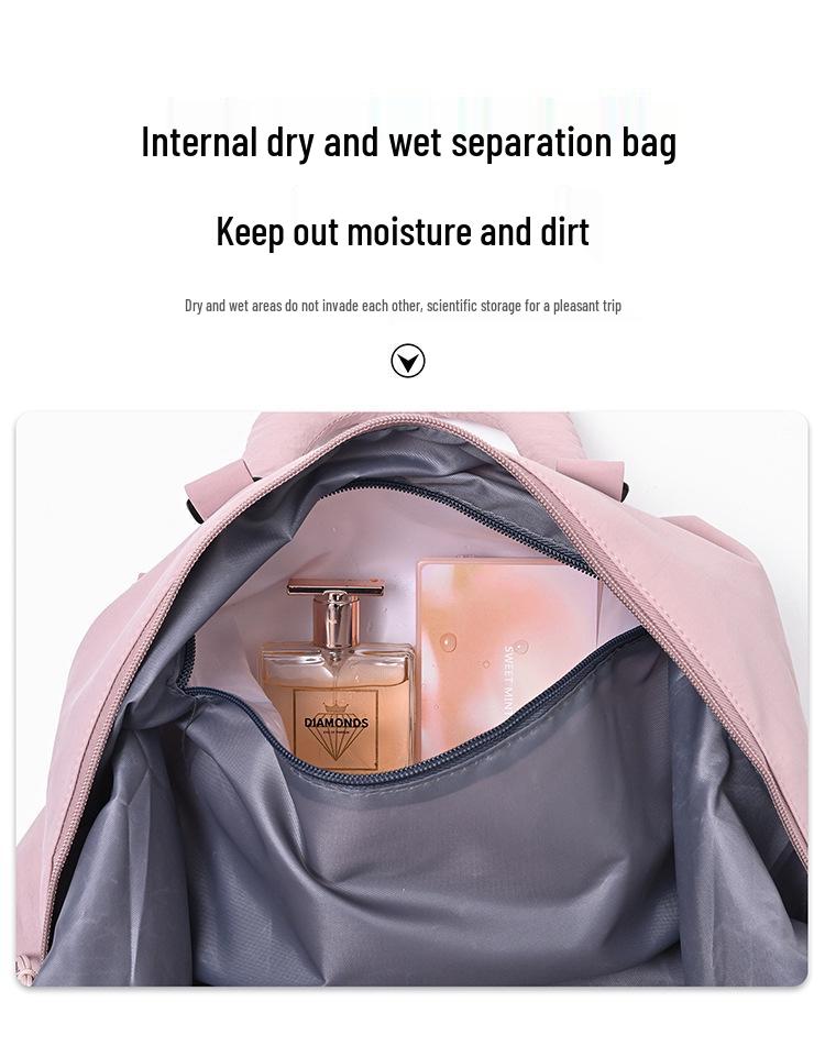 Spacious Lightweight Travel Bag: Ideal for Business Trips, Maternity, and Fitness