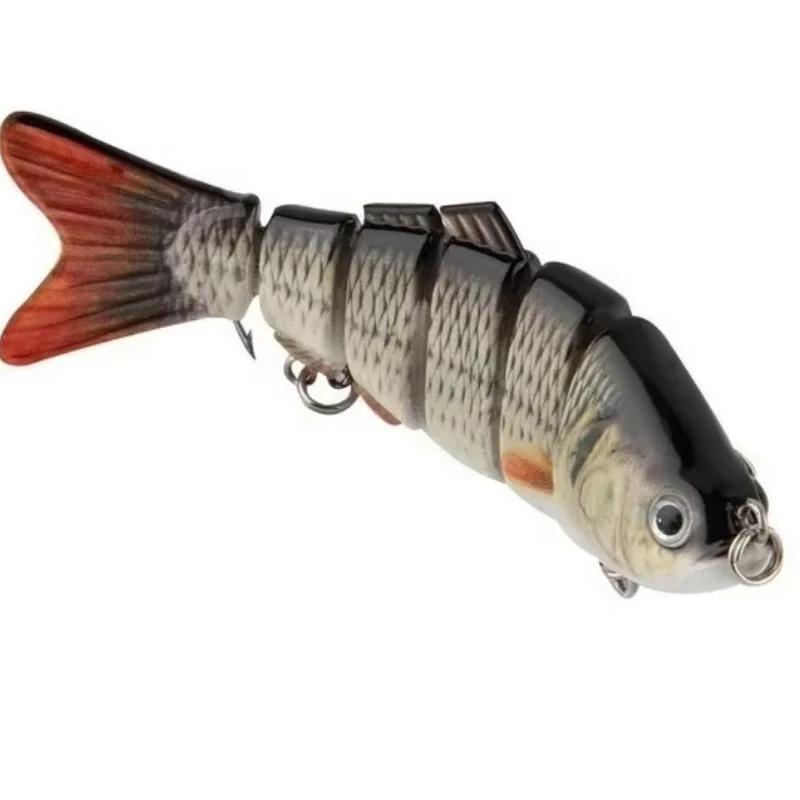 10cm/15g Simulated Multi Section Road Bait 6-section Biomimetic Submerged Baits High-quality Outdoor Fishing Gear Wholesale