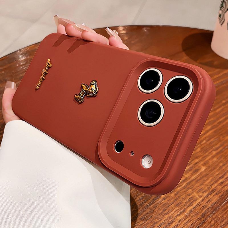 

3D DIY Pony Horse Liquid Silicone Case For iPhone 17 16 15 14 11 12 13 Pro Max Plus Air Camera Control Button Shockproof Cover iPhone 13