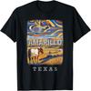 Amarillo Texas TX Cowboy Charm SD747 T-Shirt