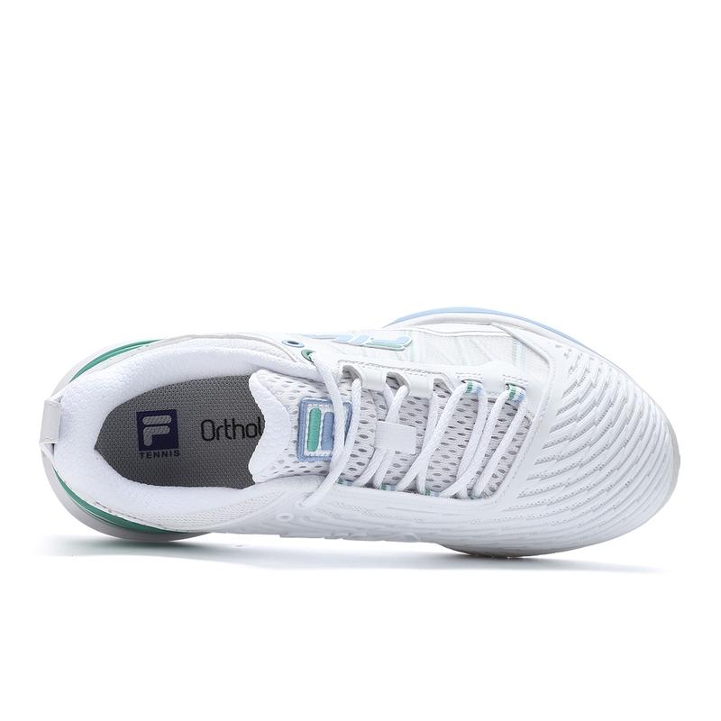 FILA Speed Serve Sports Support Versatile Durable Breathable Low-Top Tennis Shoes Women sneaker White A12W431502FWT