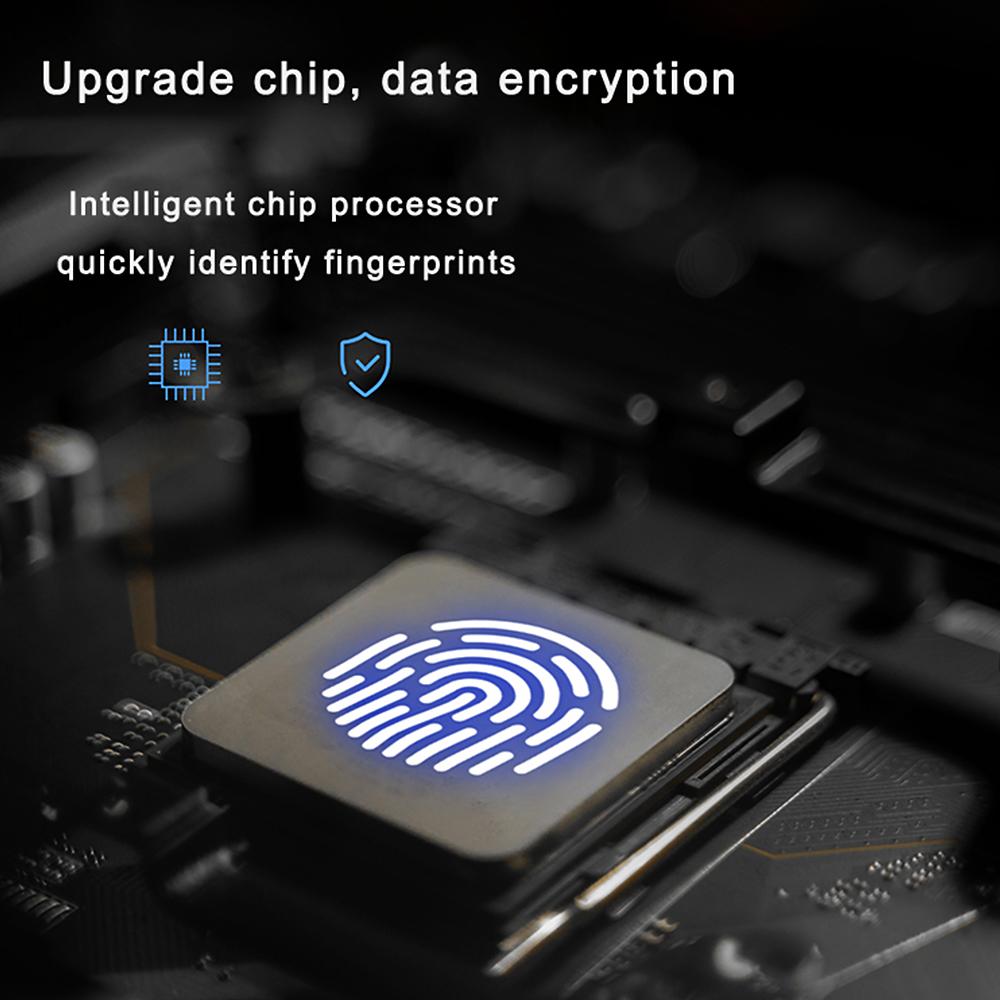 Tuya Smart Lock Fingerprint Lock Door Lock Keypad Door Lock with Handle Fingerprint Electronic