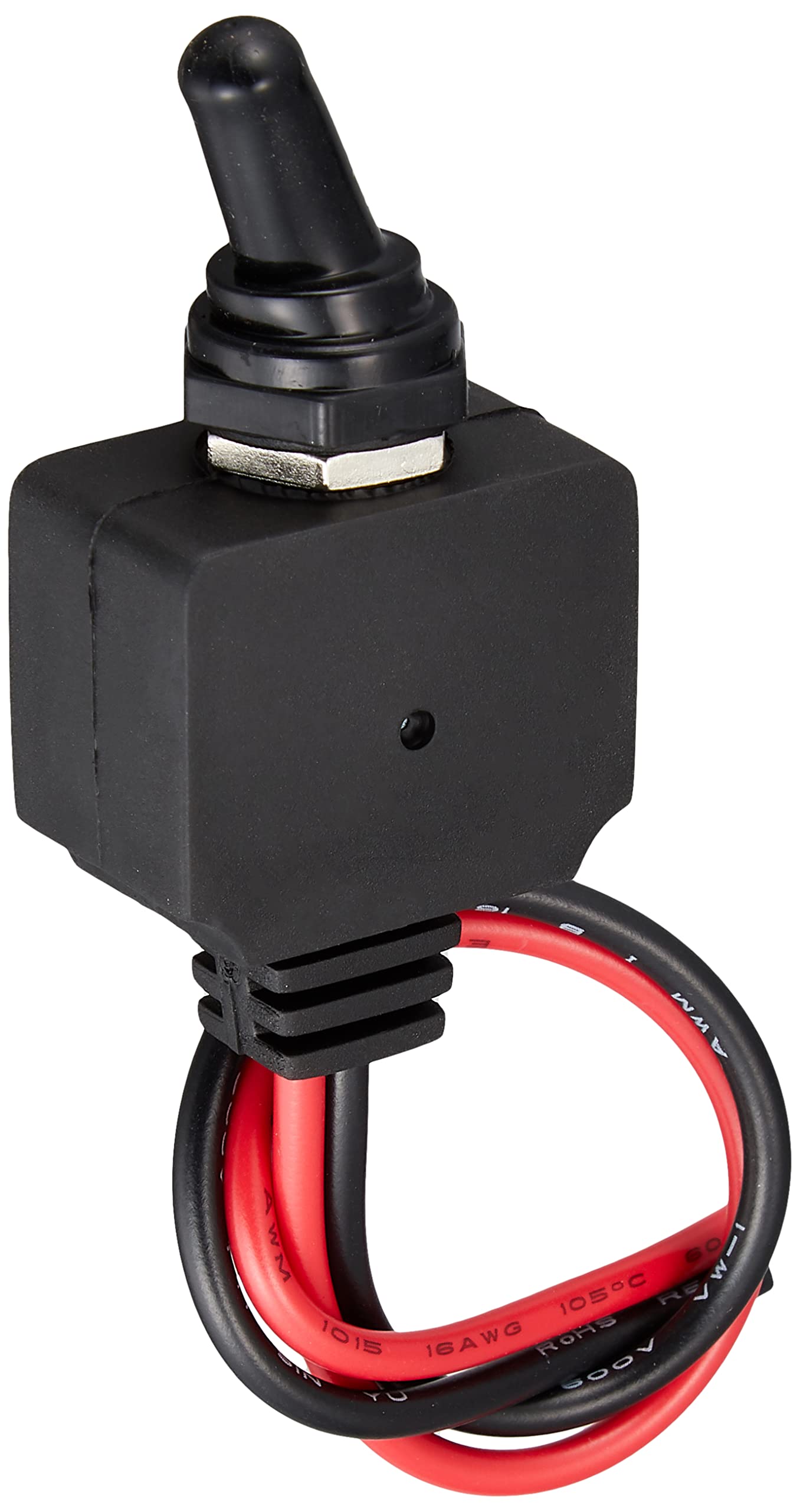 

amon Waterproof Toggle Switch Performance Equivalent to IPX with Silicone Cap Suitable for Motorcycles (Waterproof 4) (4962) -