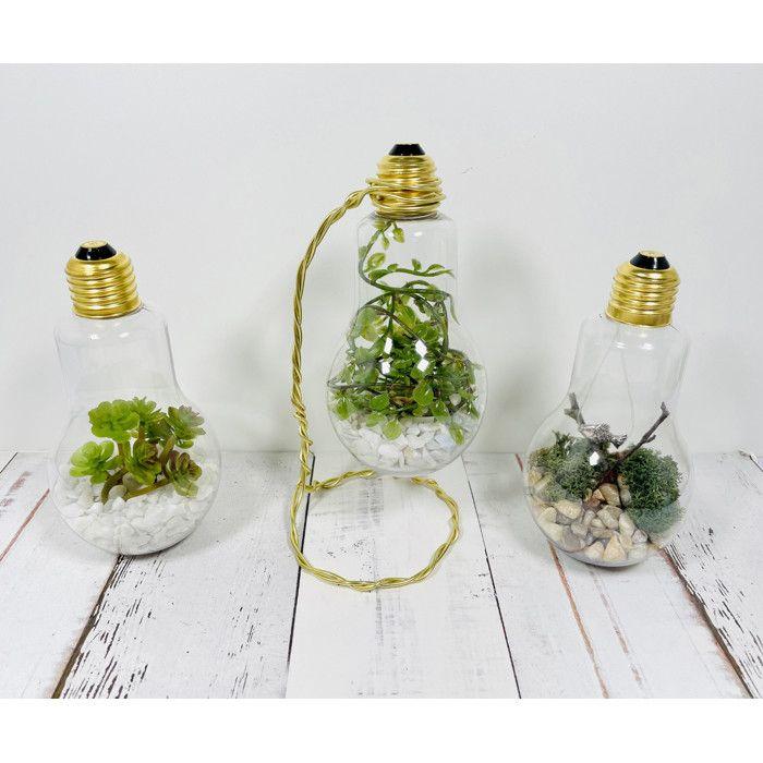 Plastic Bulb To Hang 15 Cm 3 Pieces