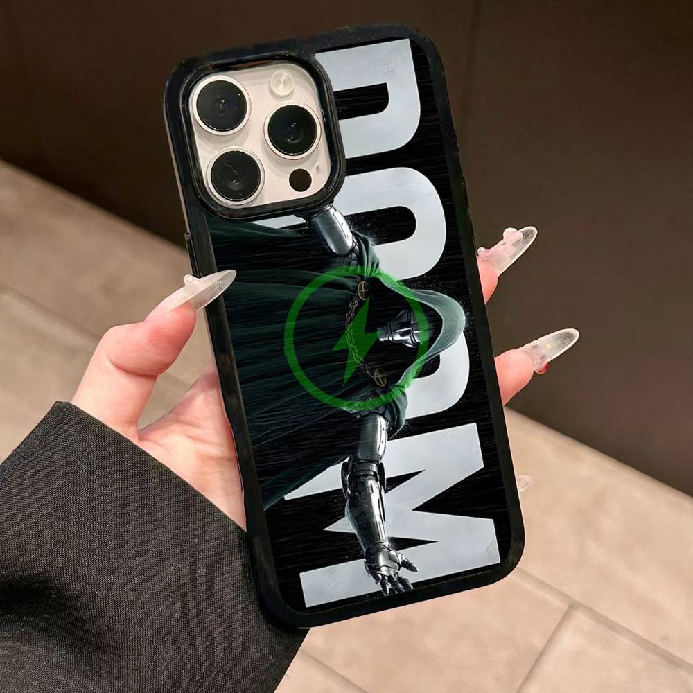 M-MF Rapper D-DOOM Magnetic Wireless Phone Case For IPhone 17 16 15 14 Plus 13 12 11 Pro Max