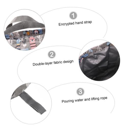 SKISUNO 1-Piece Portable Folding Water Basin, Foldable Features: Camping, Foldable Bucket, Outdoor Folding Water Basin, Portable Foot Bathtub