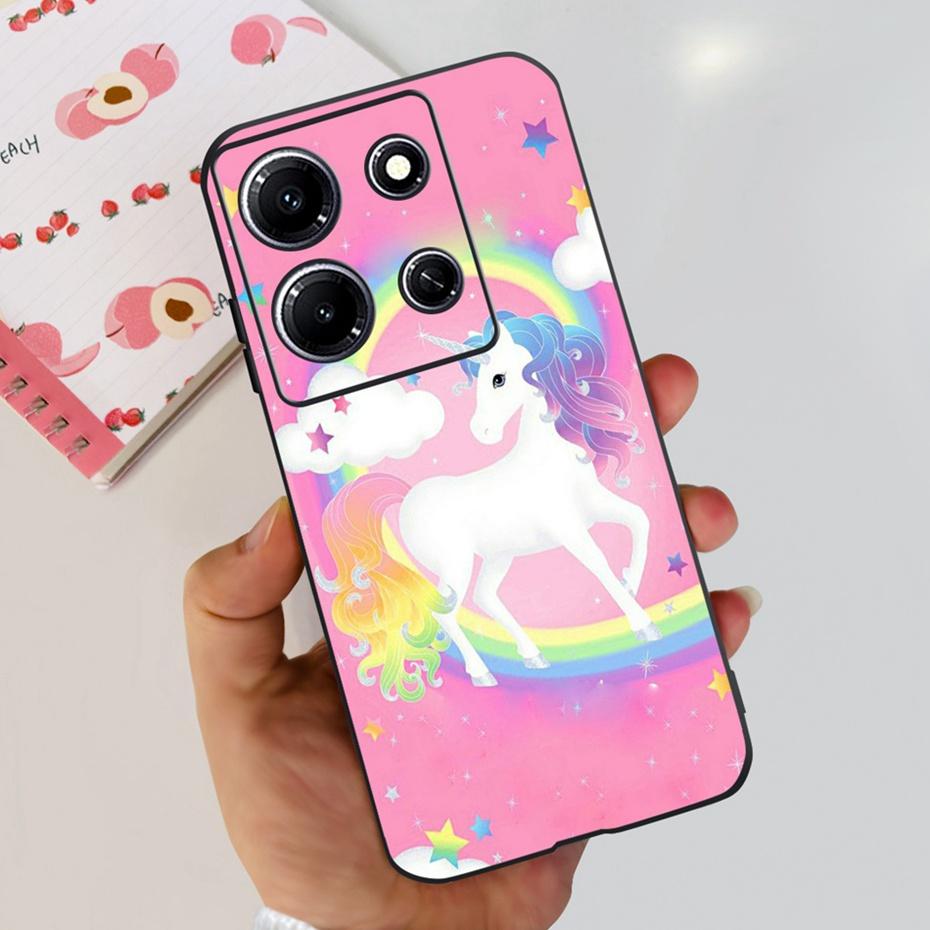 Fashion Butterfly Phone Case For Infinix Note 30i Note30 Pro 2023 Soft Silicone TPU Back Cover For Infinix Note 30 Pro Note30i