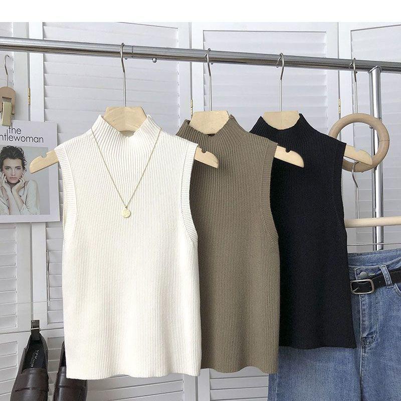 Petite Two-Piece Set: Peter Pan Collar Cable Knit Sweater + High-Waisted A-Line Knit Midi Skirt, Autumn/Winter Style.