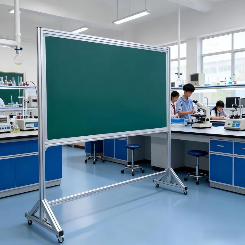 Mengdong Mobile Double-Sided Whiteboard & Greenboard Stand