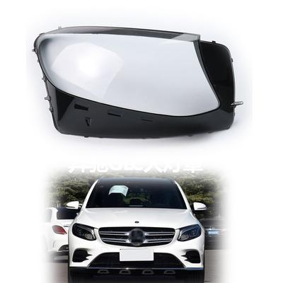 For Mercedes-Benz GLC Class W253 X253 2016 2017 2018 2019 Car Headlight Lens Cover GLC200 GLC260 GLC300 Lamp Shade Shell