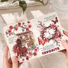 20Pcs/Pack Vintage Plant Flowers PET Waterproof Sticker for DIY Scrapbooking Journal Photo Album Decoration Materials Stickers