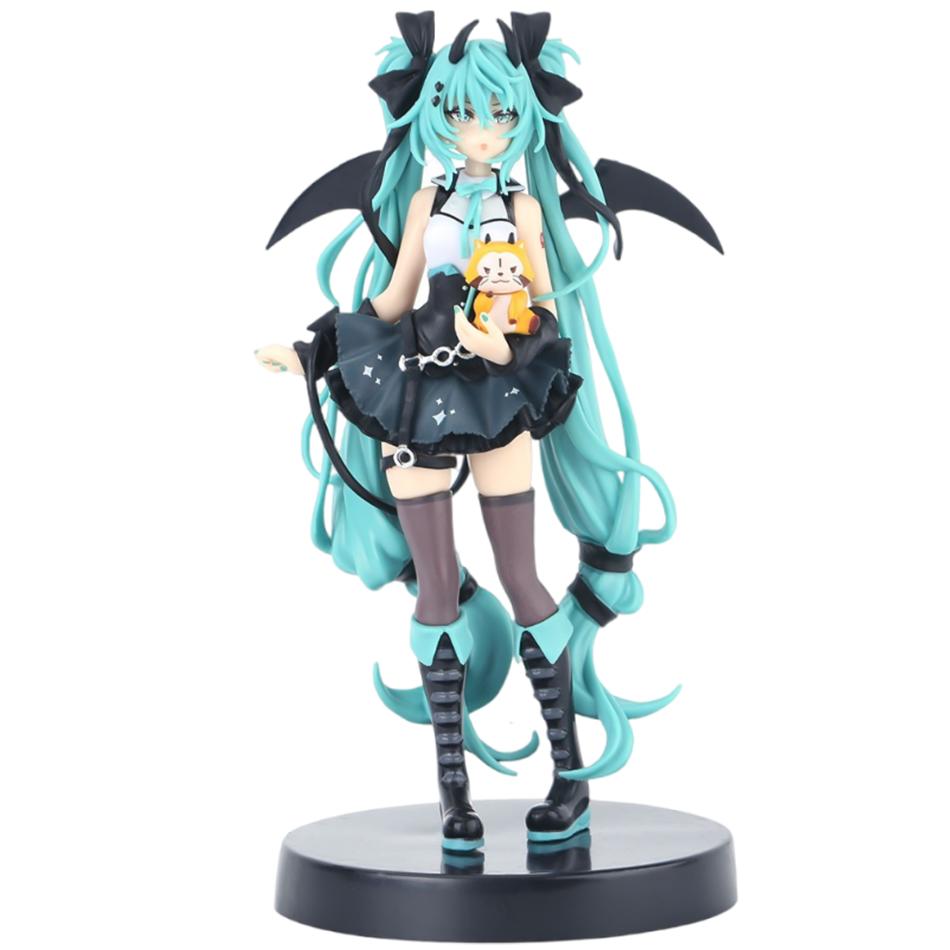 Anime Hatsune Miku Figure Fairy Tales Peripheral Collectible Models Decorative Decorations Children Kawaii Gift PVC Figurine