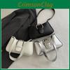 Chic Urban Style Small Square Bag Korean Fashion Belt Buckle Underarm Bag