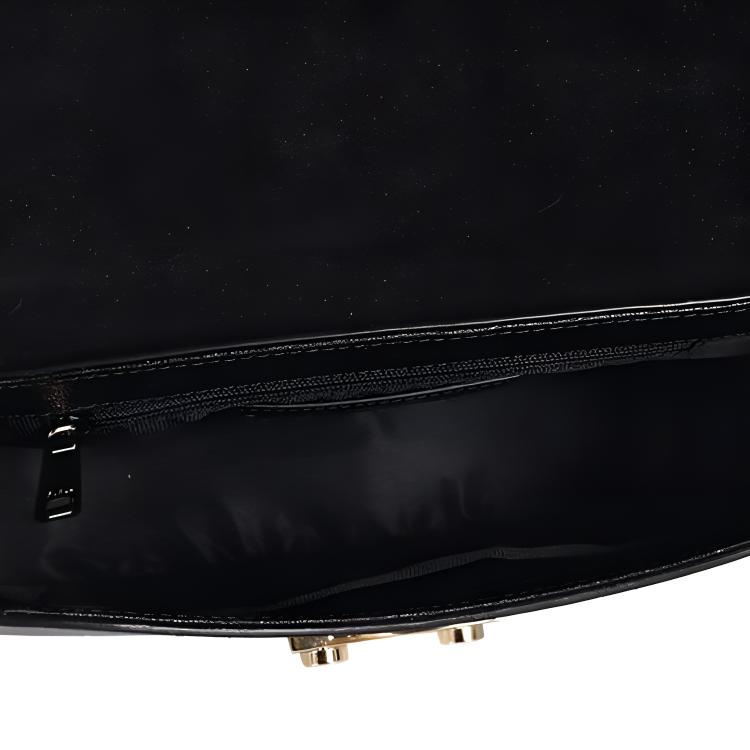 New Furla Metropolis Collection Cow Leather Small Square Bag Shoulder Bag, Crossbody Bag Women's Black WB00772-AX0732-O6000