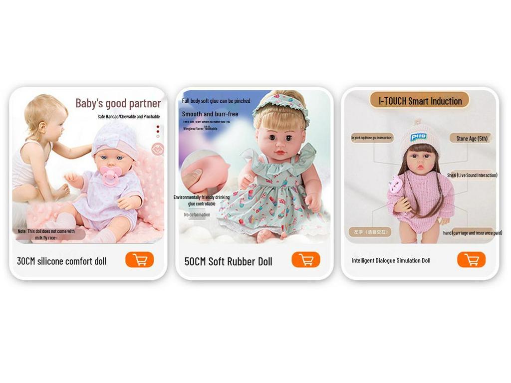 12-Inch White Fashion Doll - Dress-Up, Stuffed Toy for Girls, Playhouse & Reborn Doll