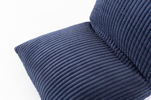 Azumaya-kk Kakkun Recliner, Navy, 38cm Wide X 38-45cm Deep X 36cm High, RKC-627NV