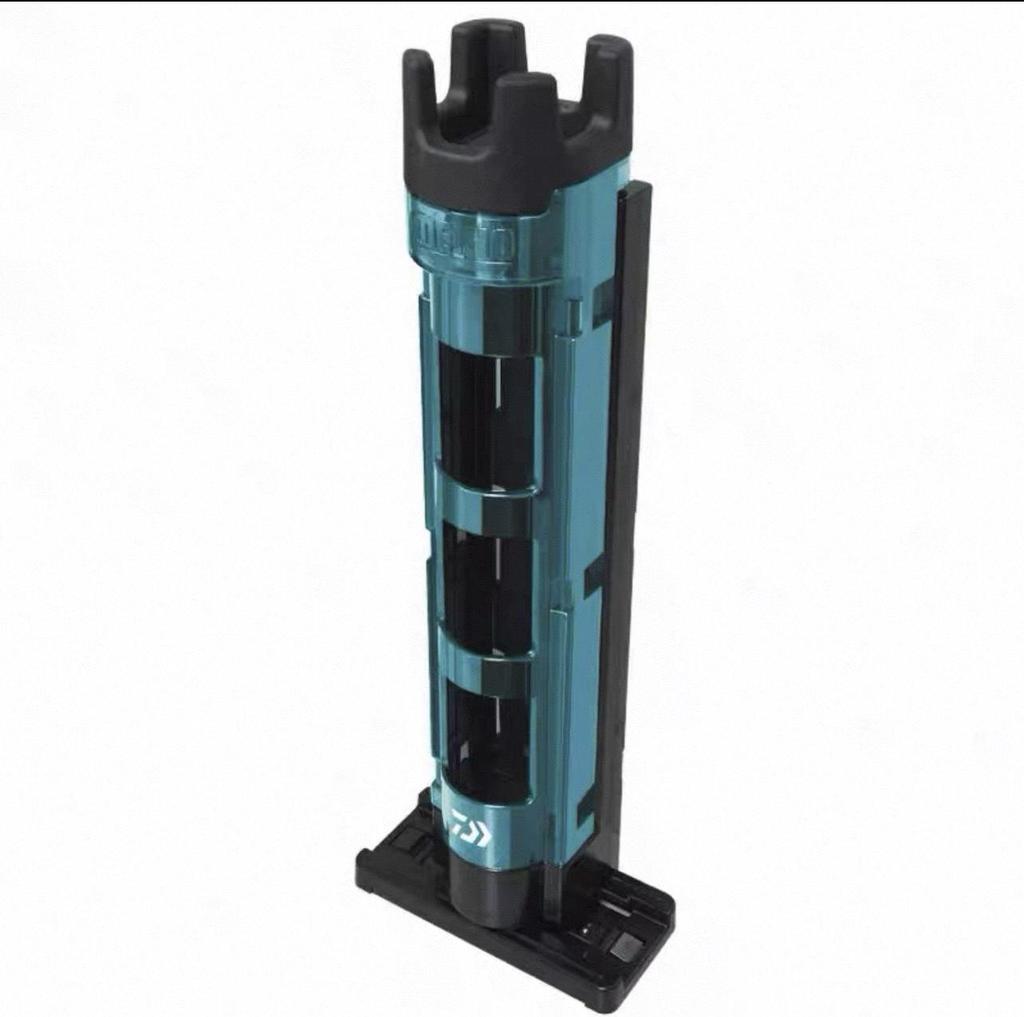 DAIWA Fishing Box with Insert Rod Holder and Rest