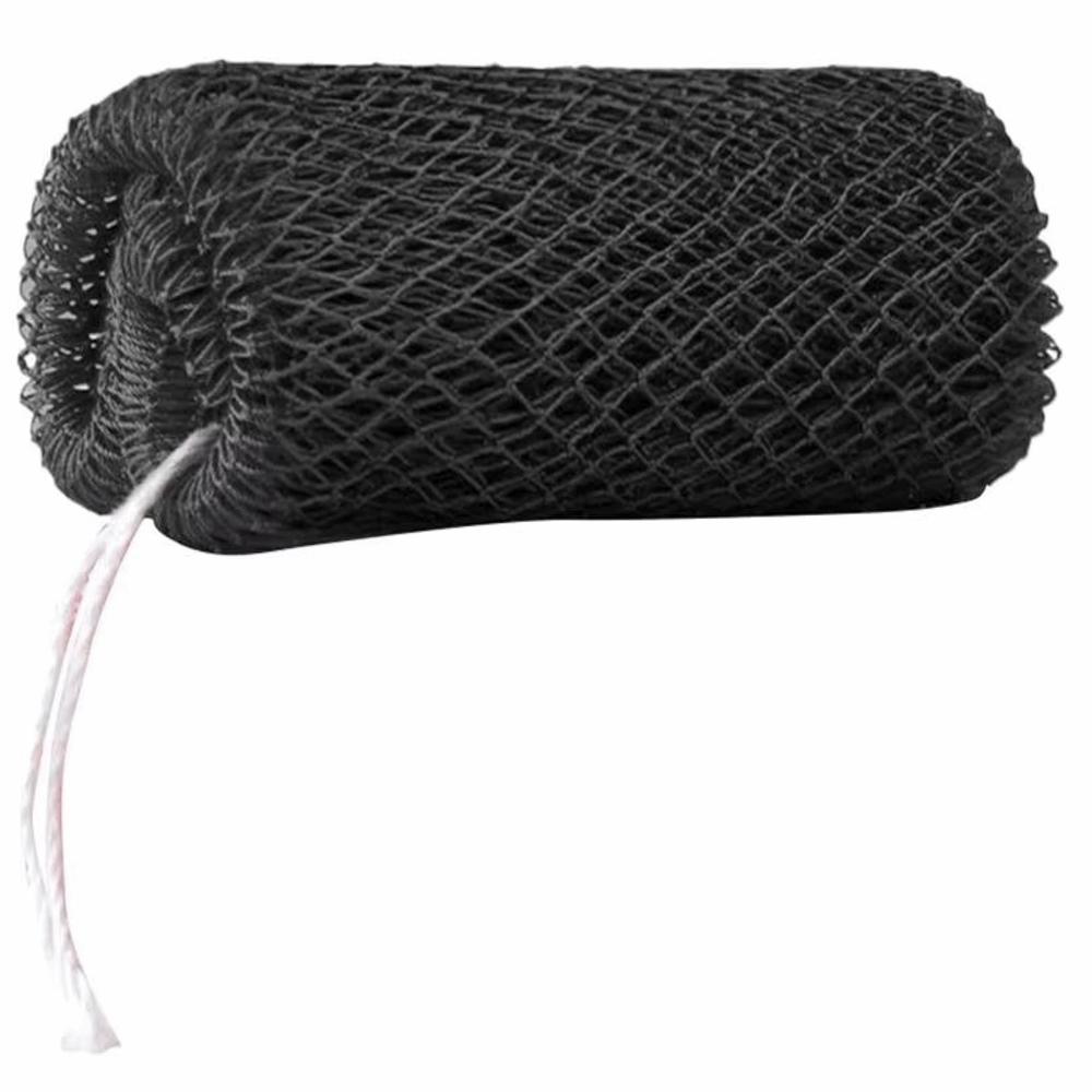 Ultra-Long Exfoliating Washcloth Multi-Function Back Cleaning Back Exfoliating Scruber With Drawstring Silver-ion