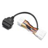 OBD2 Adapter Splitter, 26 Pin To 16 Pin Diagnostic Cable Adapter Harness Scanner Splitter,
