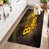 Flannel Kitchen Mat Boston Bruins Soft Area Rug Non Slip Floor Carpet Home Decoration