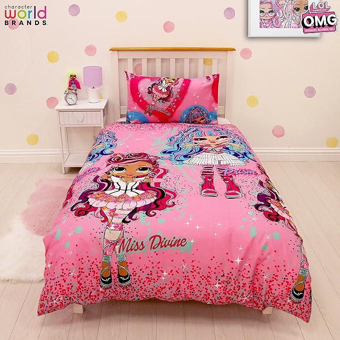 LOL Surprise Queens Doll Reversible Duvet Set