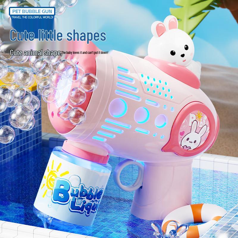 Automatic Electric Bubble Gun for Kids