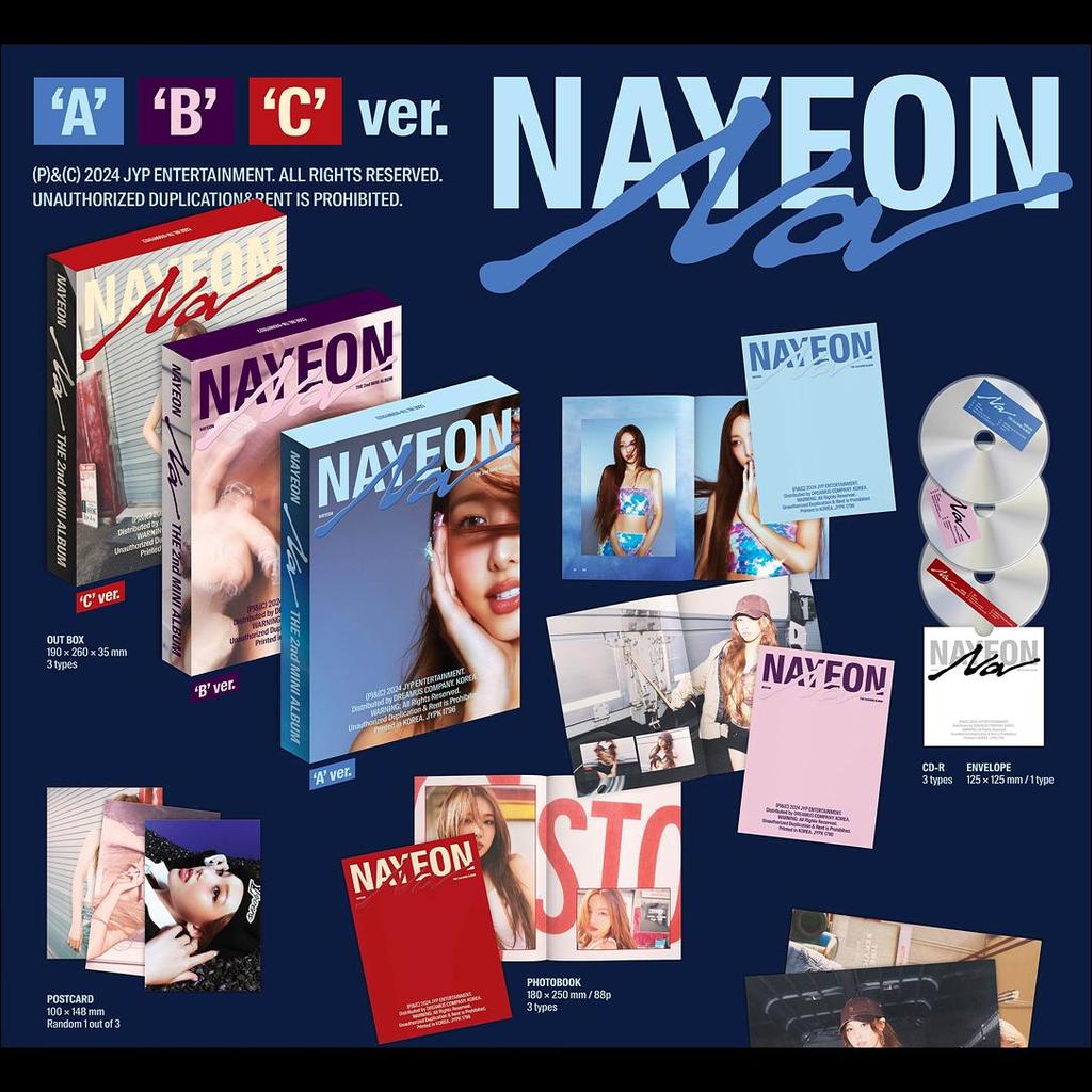 NAYEON(TWICE) - NA / 2nd Mini Album